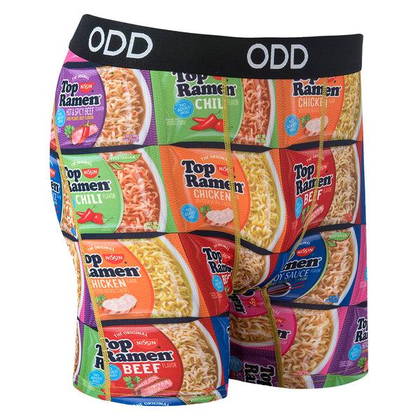 Odd Sox Top Ramen Flavors Men's Boxer Briefs