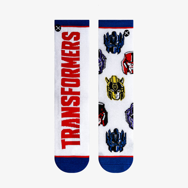 Odd Sox Transformers Split Big Kids Crew Socks