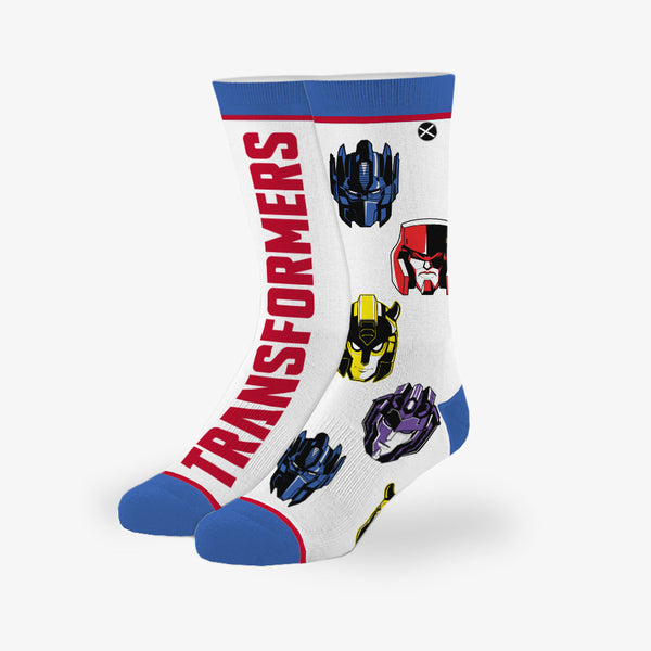 odd sox Transformers Split Big Kids Crew Socks