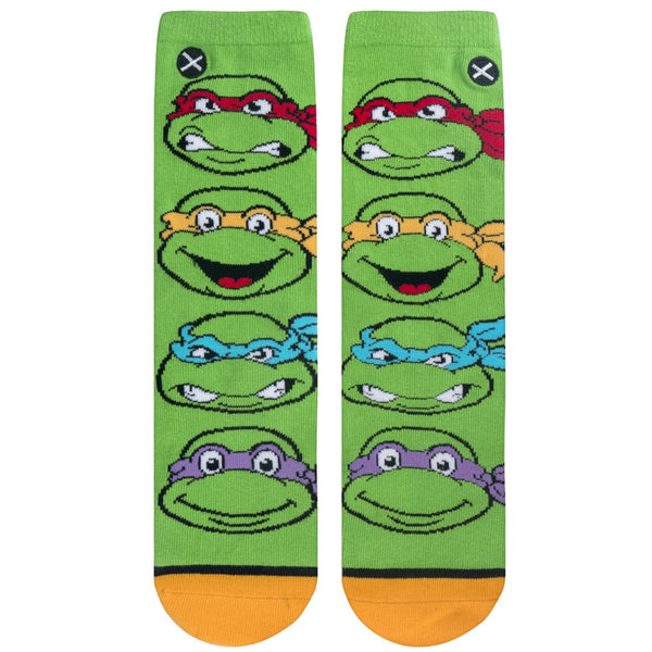 Odd Sox Turtle Boys Big Kids Crew Socks