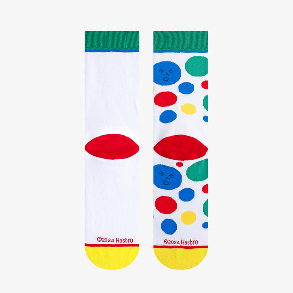 Odd Sox Twister Split Big Kids Crew Socks