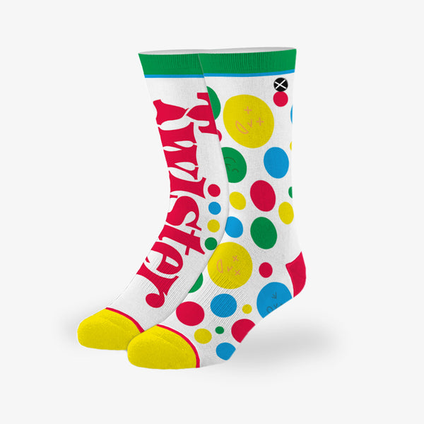 odd sox Twister Split Big Kids Crew Socks