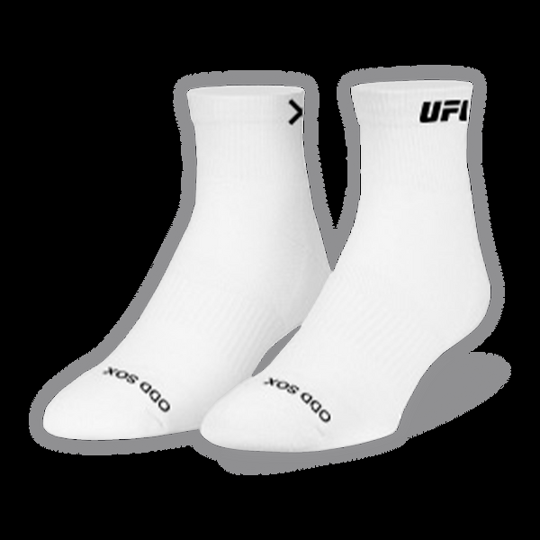 Odd Sox UFC Logo Men's Quarter Socks - 6-Pack
