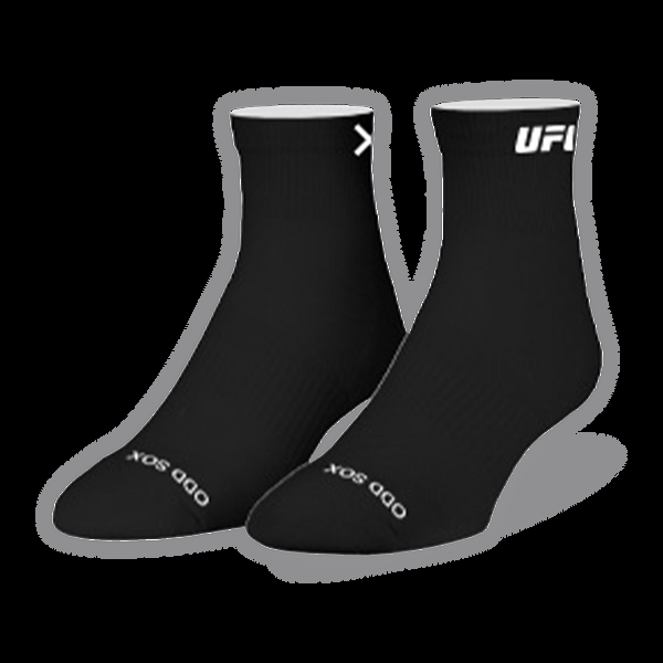 Odd Sox UFC Logo Men's Quarter Socks - 6-Pack
