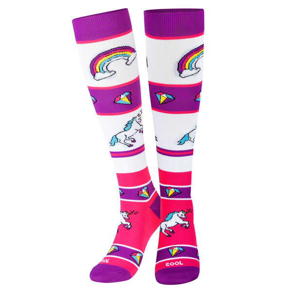 Odd Sox Unicorns Compression Socks