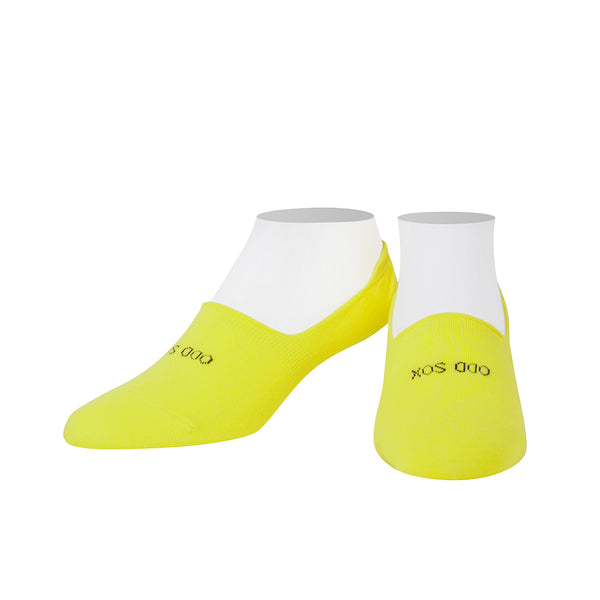 Odd Sox Yellow Basix Fashion No Show