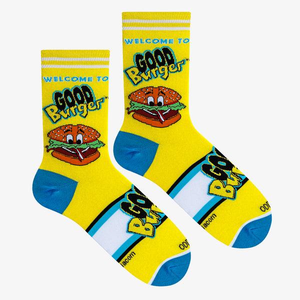 Odd Sox Welcome To The Good Burger Men's Crew Socks