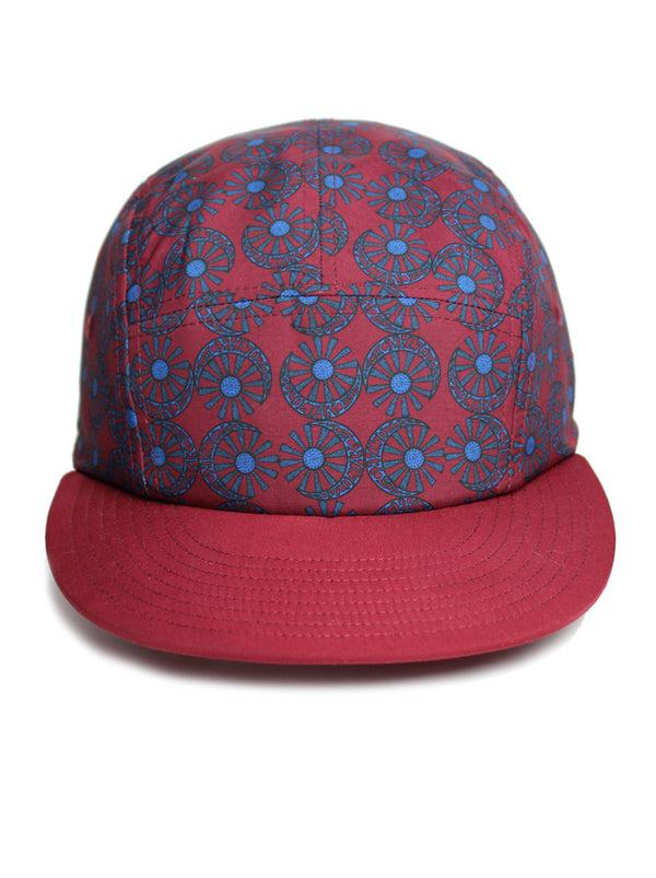 odin new york Astro Graphic Five Panel Skate Cap
