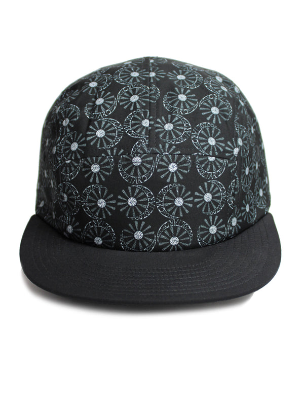odin new york Astro Graphic Five Panel Skate Cap