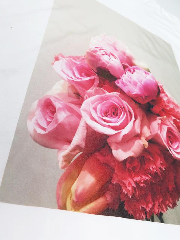 Odin New York Pink Bouquet Tee