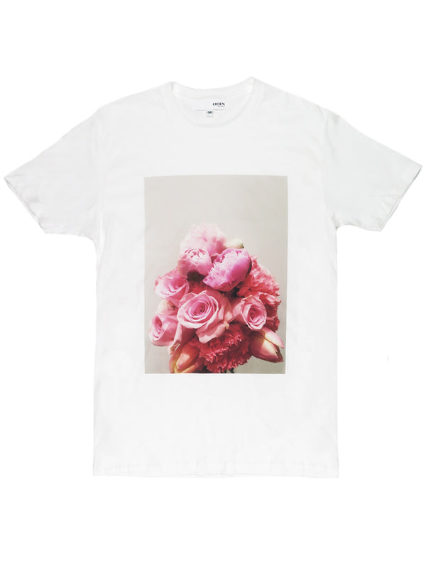 odin new york Pink Bouquet Tee