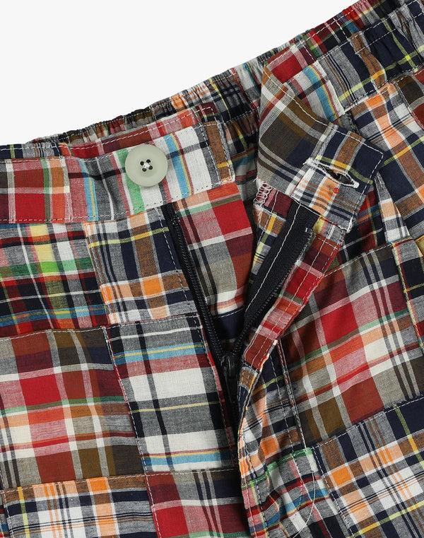 Odin New York Tropical Pants Madras Patchwork