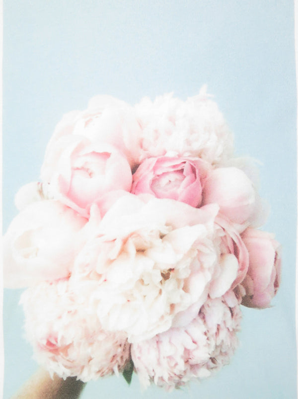 Odin New York White & Pink Bouqet Tee