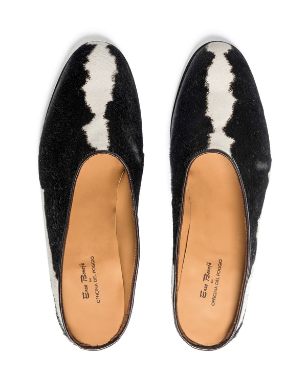 Officina Del Poggio Enzo Bonafe For ODP Classic Sabot - Printed Haircalf