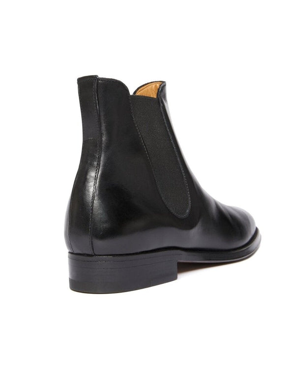 Officina Del Poggio ODP Classic Chelsea Boot - Black Leather