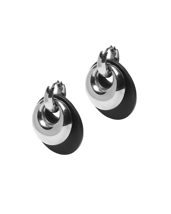 Officina Del Poggio ODP Interchangeable Hoop Earrings - Sterling Silver