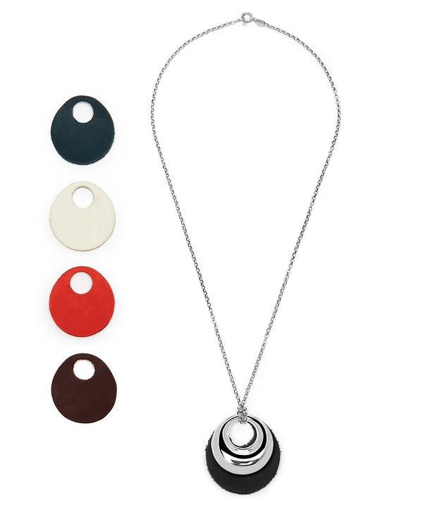 Officina Del Poggio ODP Interchangeable Hoop Necklace - Sterling Silver