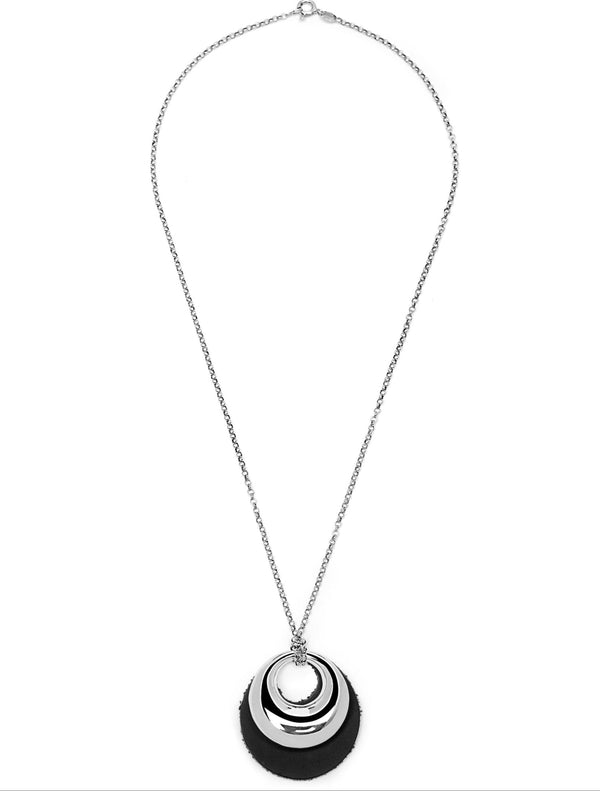 officina del poggio ODP Interchangeable Hoop Necklace - Sterling Silver