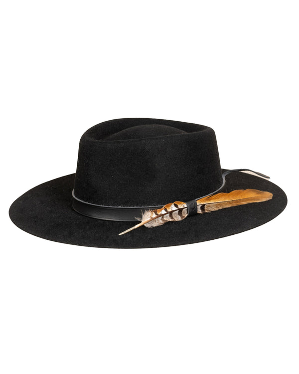 Officina Del Poggio ODP O'Keeffe Hat With Leather Band - Felt
