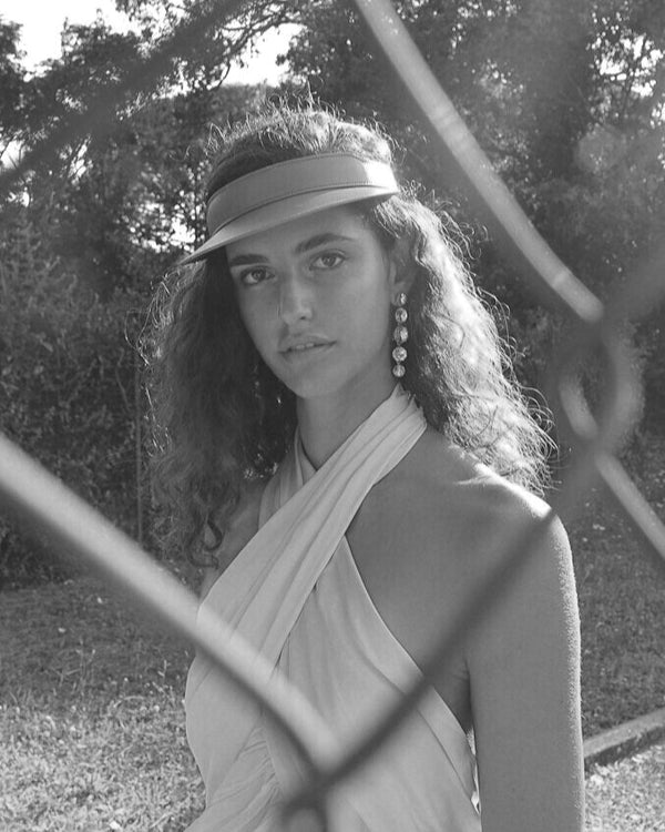 Officina Del Poggio Leather Visor