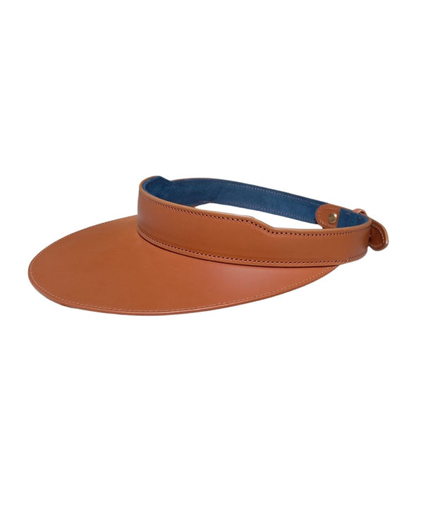 officina del poggio Leather Visor