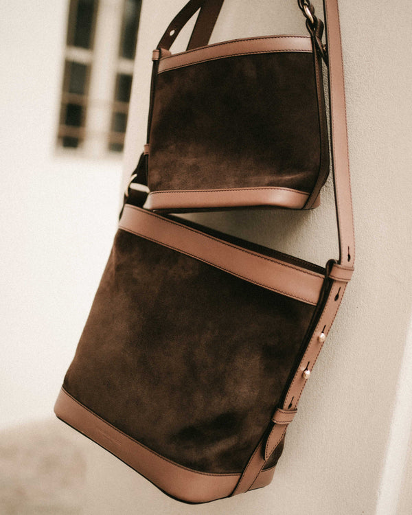 Officina Del Poggio ODP Medium Bucket Bag - Suede