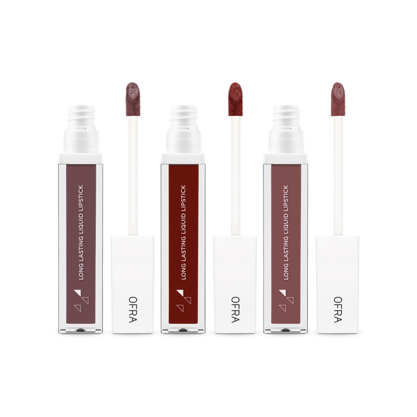 Ofra Cosmetics Long Lasting Liquid Lip Set - Espresso