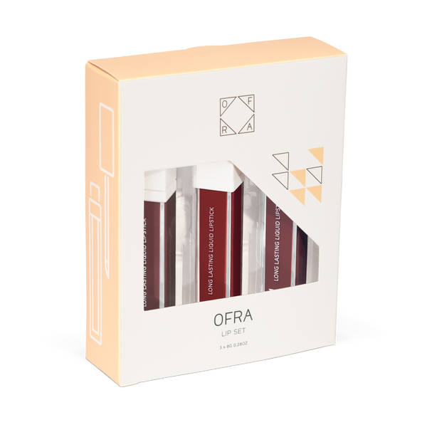 Ofra Cosmetics Long Lasting Liquid Lip Set - Espresso