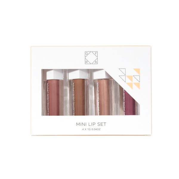 Ofra Cosmetics Long Lasting Liquid Lip Set - Everyday Nudes