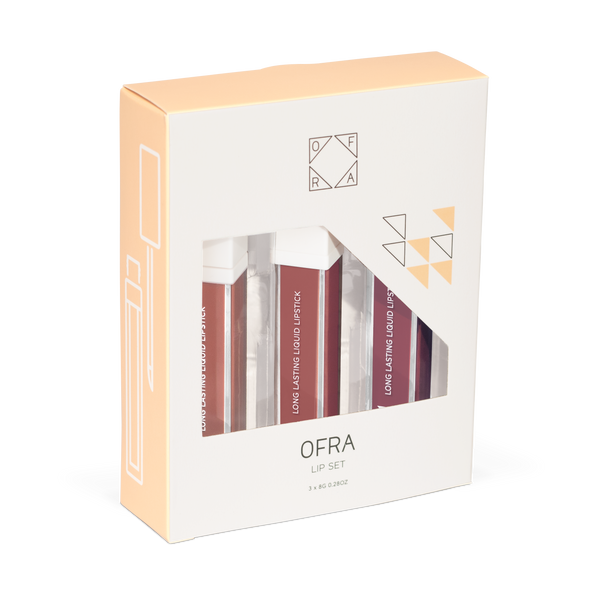 Ofra Cosmetics Long Lasting Liquid Lip Set - Pink Pout
