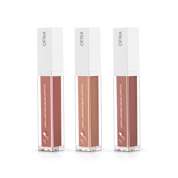 ofra cosmetics Long Lasting Liquid Lip Set - The Nudes