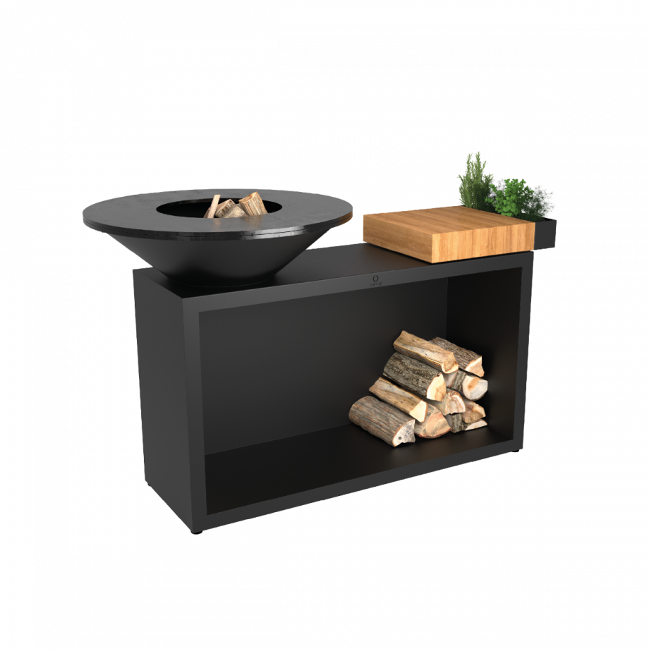 ofyr OFYR Island Black 85 Teak Wood