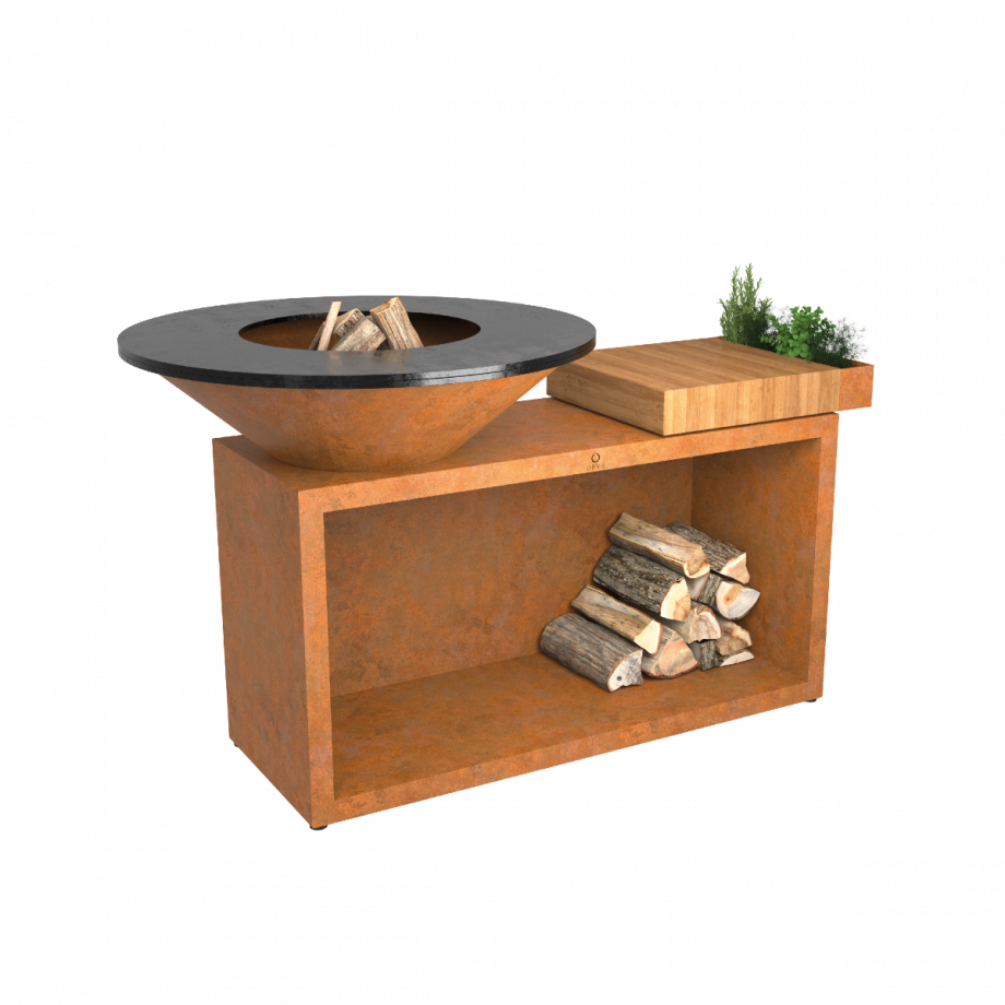 ofyr OFYR Island Corten 100 Teak Wood