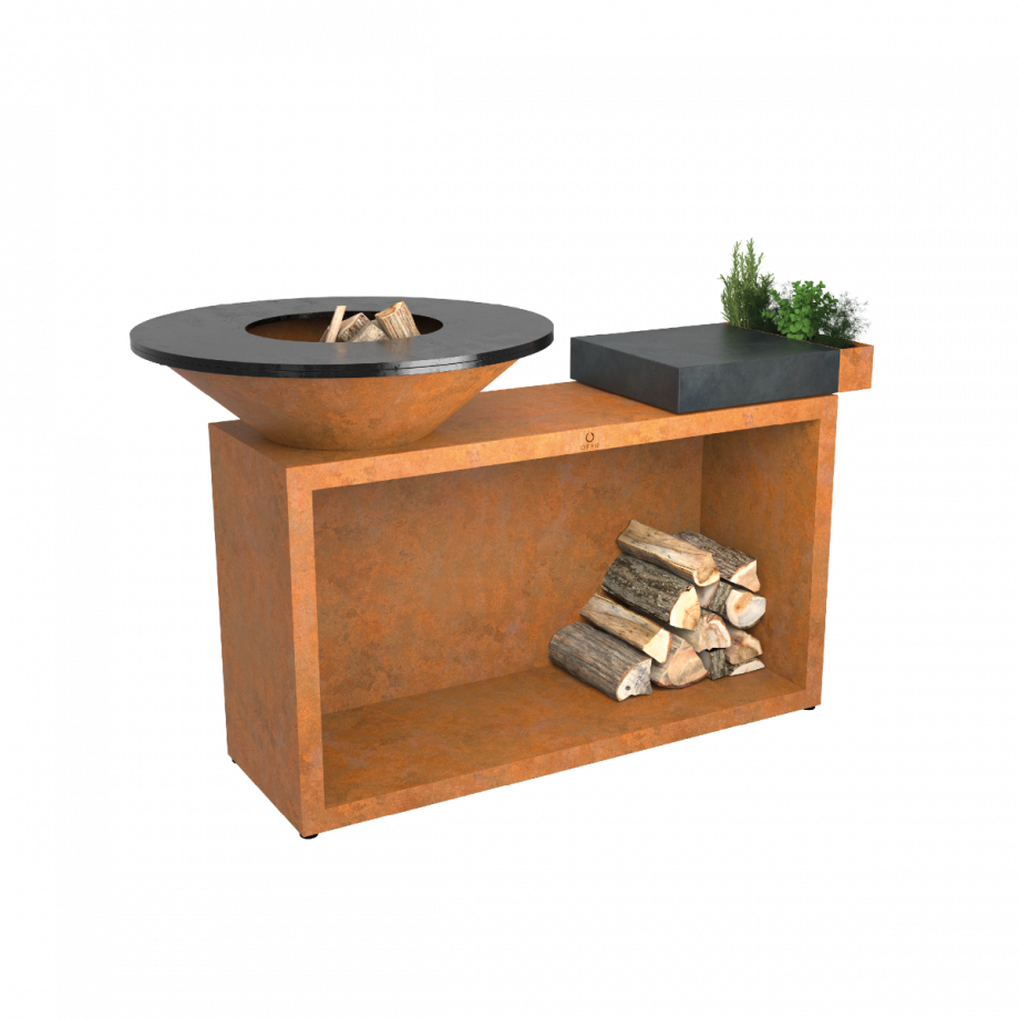 ofyr OFYR Island Corten 85 Ceramic Dark Grey