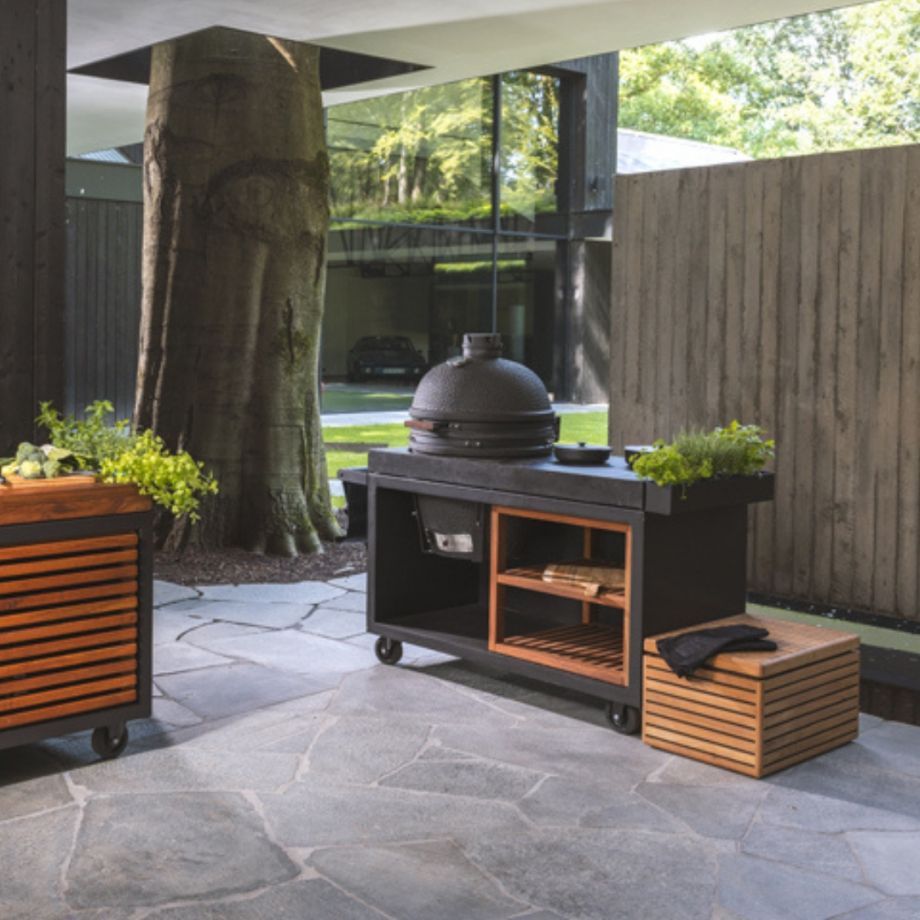 Ofyr OFYR Kamado Table Black 135 PRO The Bastard