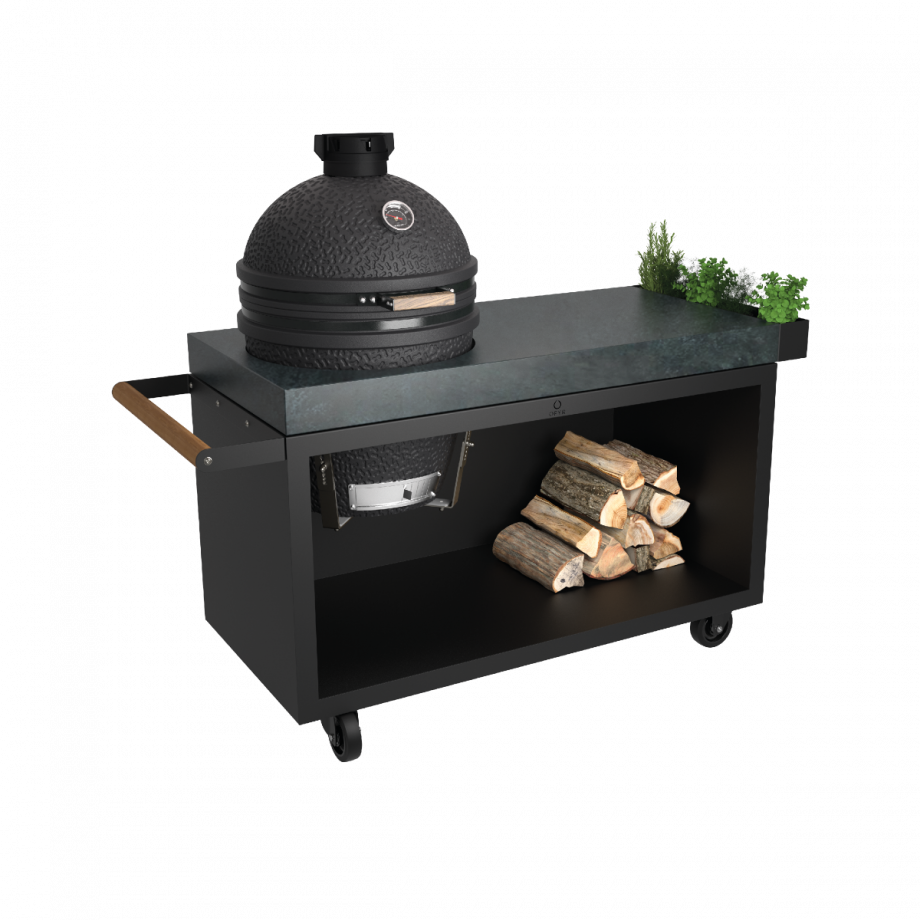ofyr OFYR Kamado Table Black 135 PRO The Bastard