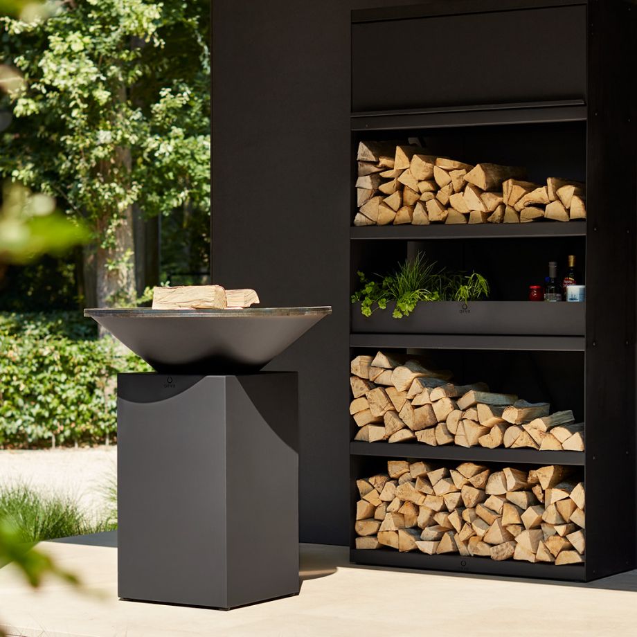 ofyr OFYR Wood Storage Black 100