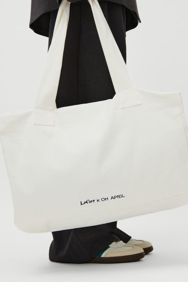 Oh April Anni Shopper Off White