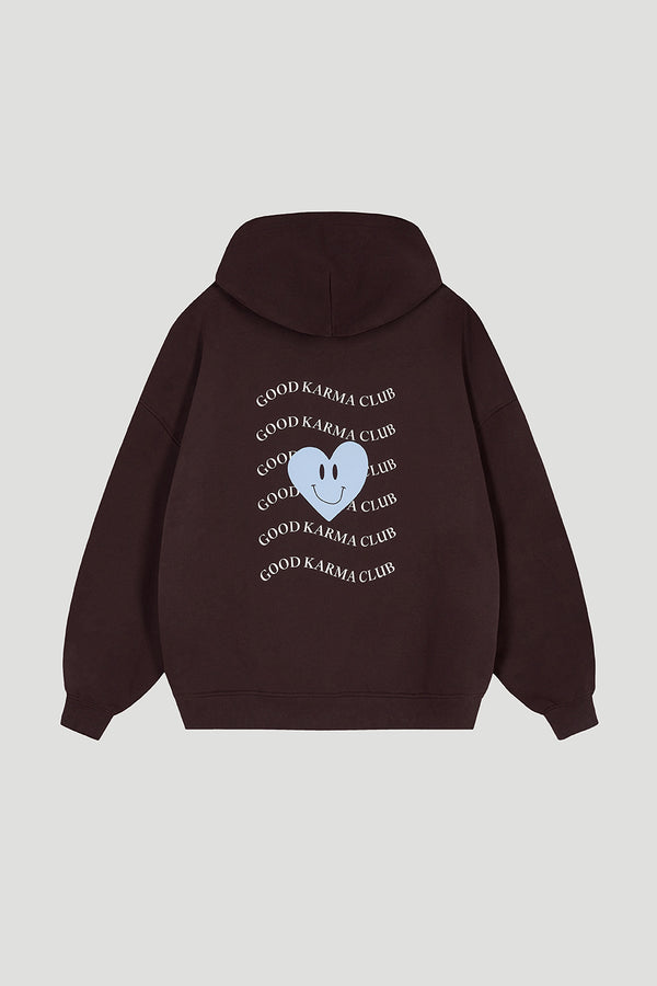 Oh April BF Hoodie Good Karma Wave Truffle