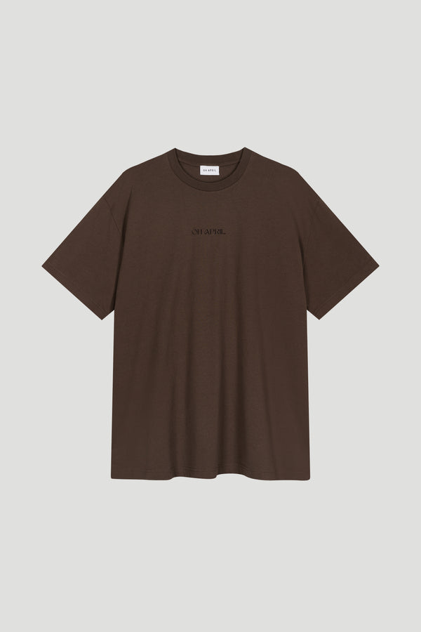 Oh April BF T-Shirt Baby Deep Brown