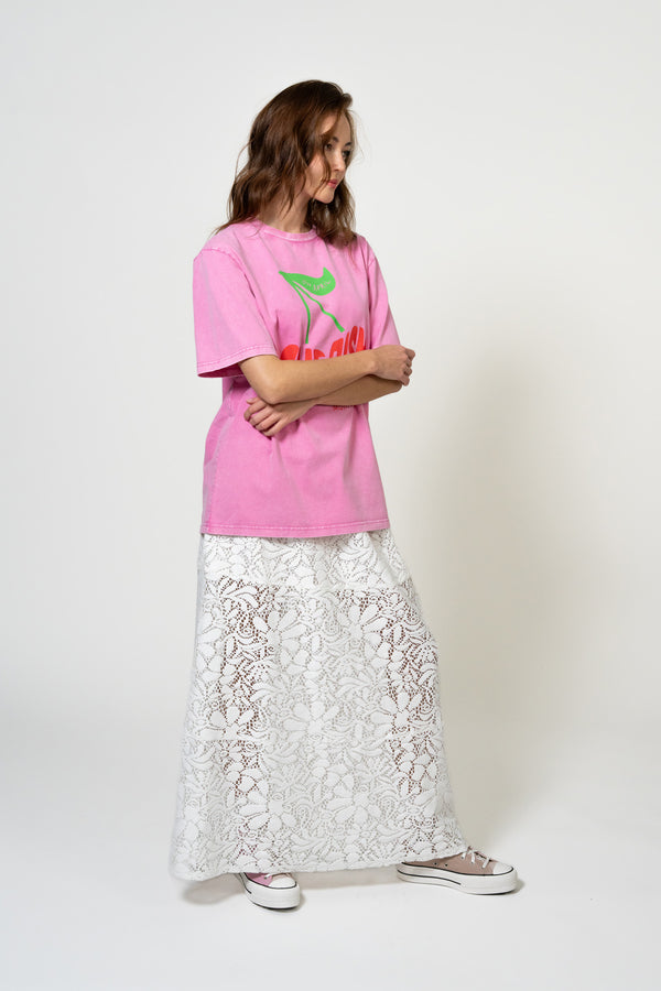 Oh April BF T-Shirt Cherish Fuchsia Acid