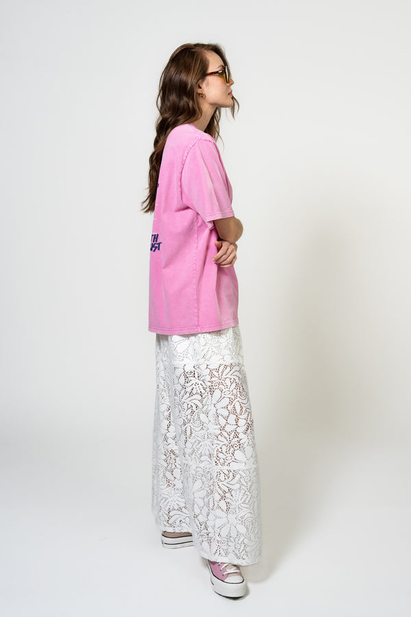 Oh April BF T-Shirt Dear Summer Fuchsia Acid