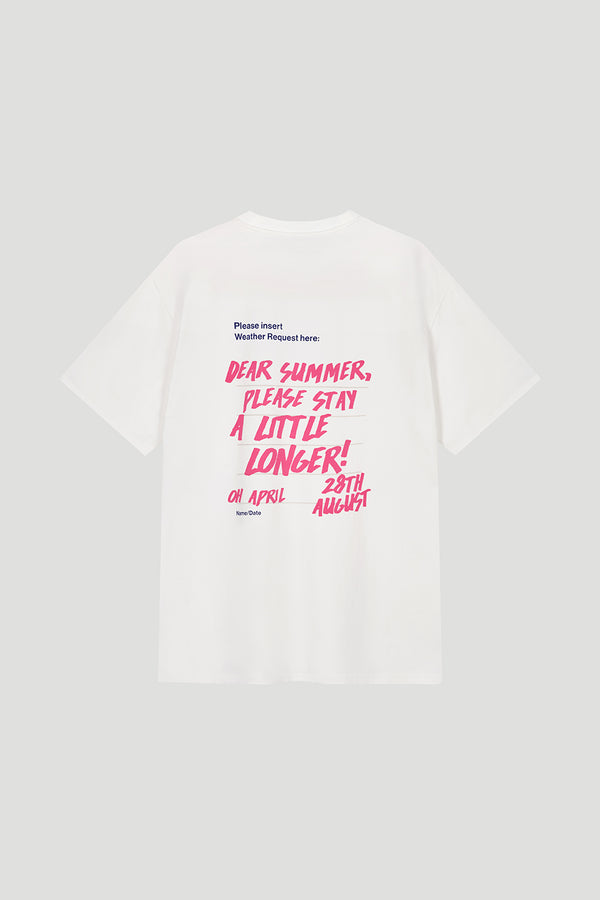oh april BF T-Shirt Dear Summer Pearl