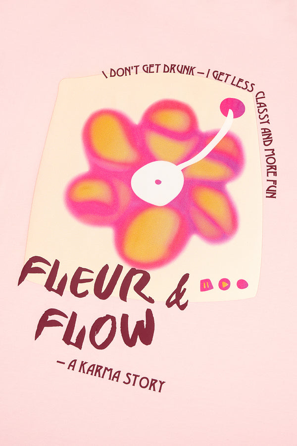 Oh April BF T-Shirt Fleur