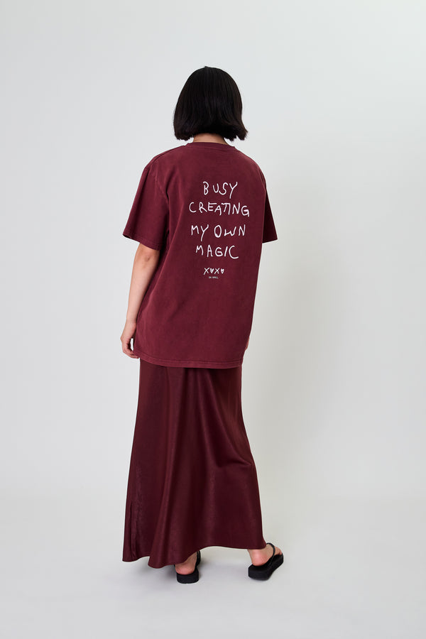 Oh April BF T-Shirt Own Magic Cherrywood