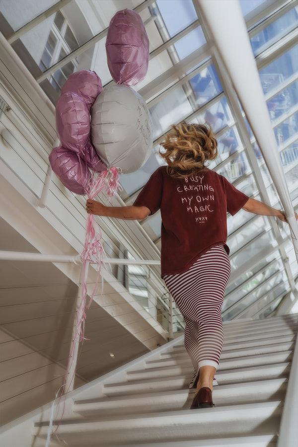 oh april BF T-Shirt Own Magic Cherrywood