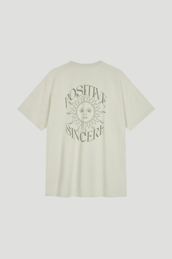 oh april BF T-Shirt Positive Soft Green