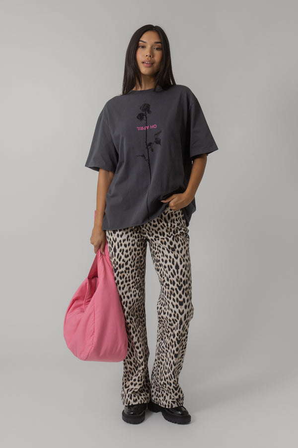 Oh April BF T-Shirt Rose Dark Iron