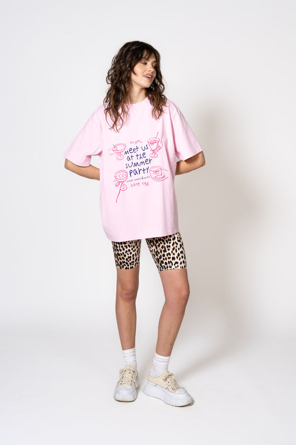 oh april BF T-Shirt Summer Party Soft Blush