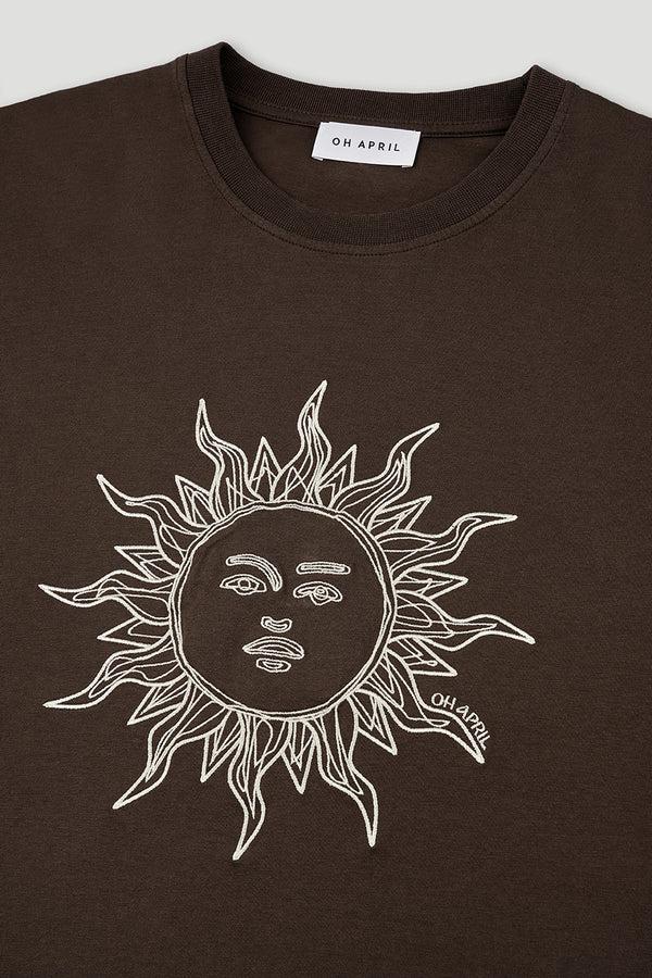 Oh April BF T-Shirt Sun Deep Brown